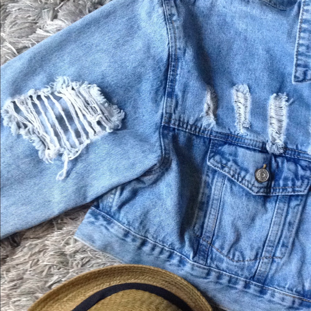 P hot sexy denim jacket 😍❤️ - Picture 7 of 7